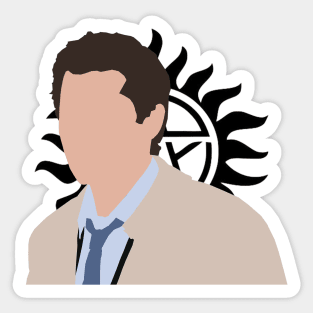 Castiel Sticker